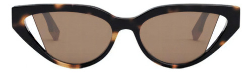 Óculos De Sol Feminino Fendi Fe40009i 53e 5216 145