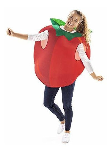 Disfraz Hombre - Disfraz De Tomate Para Halloween, Talla Úni