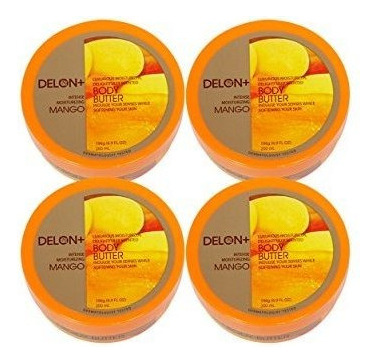 Delon 4 Pack Mango Body Butter