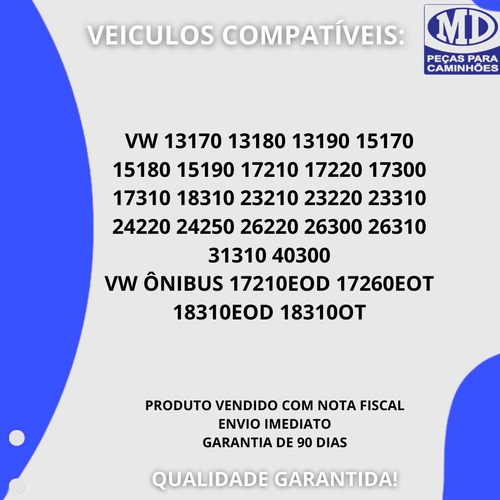 Par Coxim Dianteiro Motor Vw 13180 15180 23210 24220 24250