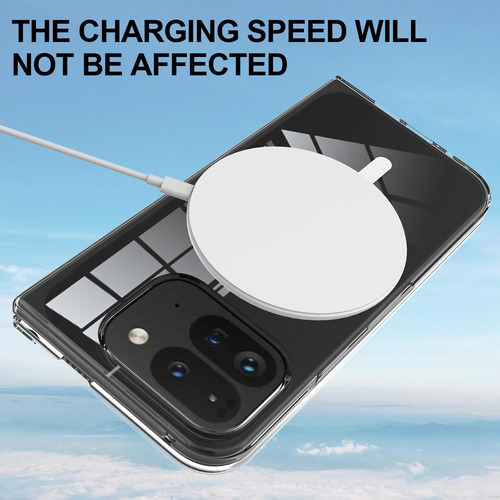 Funda De Teléfono Para Google Pixel 9 Pro Fold/pixel Fold 2 2024 Compatible Con Magsafe, Funda Rígida Para Pc A Prueba De Golpes Con Cobertura Total