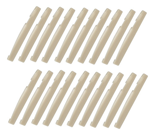 Set De 20 Piezas Silla De Puente De Cuerda De Guitarra De