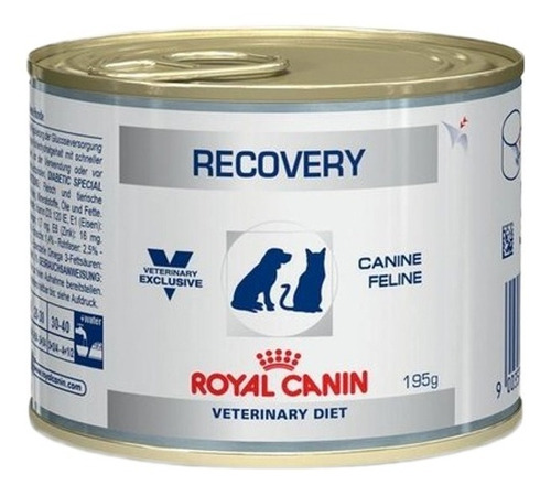 Lata Royal Canin Recovery Dog Cat 195 Gr