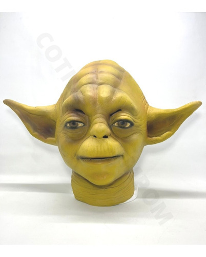 Mascara De Latex - Yoda Star Wars (envio Gratis)