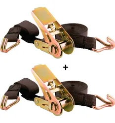 Comprar 2x Cinta C/catraca P Carga Carretinha Camionete Rack Teto Vd no Mercado Livre