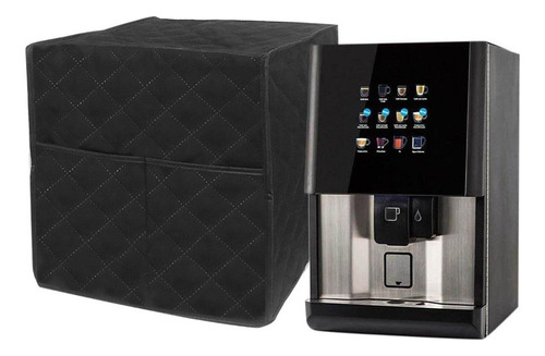 Funda Para Cafetera Lavable Con Bolsillo De Almacenamiento,