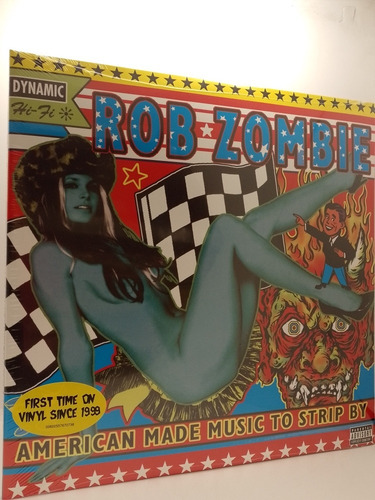 Rob Zombie American Made Music To Strip By Vinilo Nuevo 2 Lp