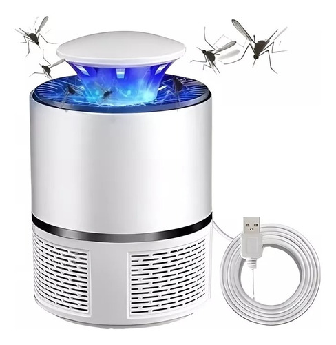 Lampara Mata Mosquitos Usb Mata Zancudos Electrico Trampa Uv