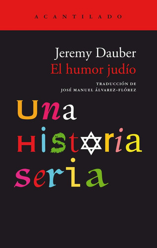 Libro El Humor Judio - Jeremy Dauber