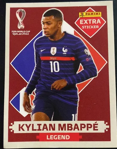 Figurinha Copa Do Mundo 2022 Kylian Mbappe