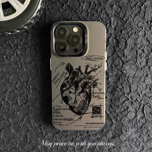 Capa Case Capinha Anti Impacto Premium P/ Iphone 13,14,15,16 Preto 16 Pro Max