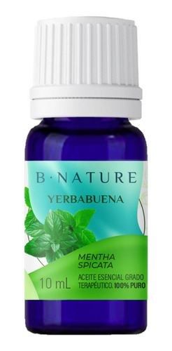 Aceite Esencial Hierbabuena Yerbabuena Bnature 10 Ml Puro