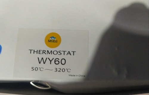 Imagen 2 de 2 de Termostato Electrico Para Horno 24amp 50-320grados 110v-220v