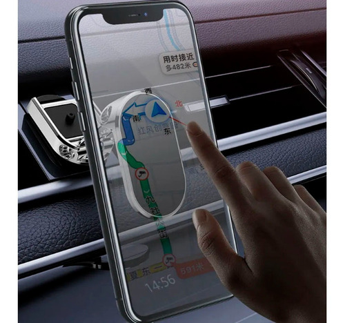 Soporte Magnético De Celular Para Tablero De Auto Plegable