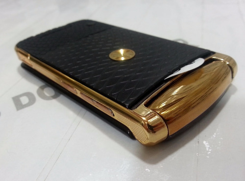 Celular Motorola V8 Gold Luxo Lindo Fliper Original Reliquia