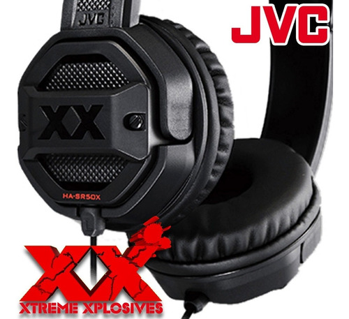 Audífonos Xtreme Xplosives Bass De Diadema Ha-sr50x De Jvc