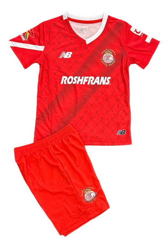 Jersey Playera Toluca Local Niño T. 4-6 Años 