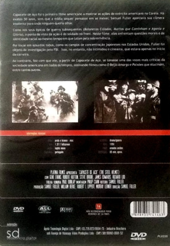 Dvd - Capacete De Aço - ( The Steel Helmet) De Samuel Fuller
