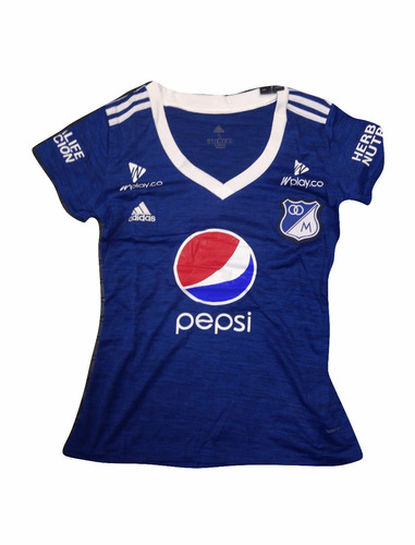 Camisa Dama Millonarios 2018