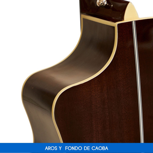 Guitarra Acustica Electroacústica Rómulo García Afg-57