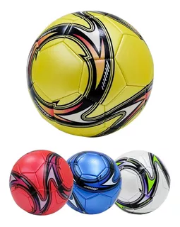 Pelota De Futbol Deportes Infantil Niños Colores N° 5 Color Amarillo