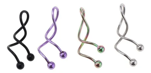 B 2x 4 Piezas De Material Acero Inoxidable Pulido 14g