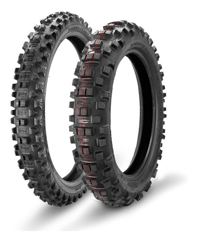 Pneu Borilli Extreme Ss 140/80-18 + Enduro Soft 90/100-21