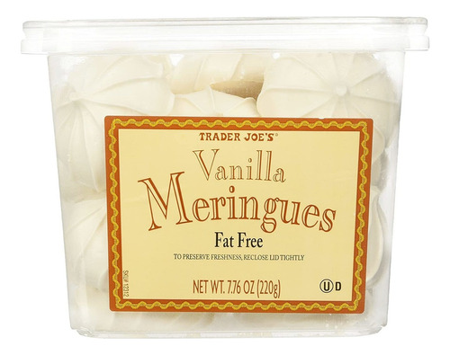 Trader Joes Galletas De Merengues De Vainilla