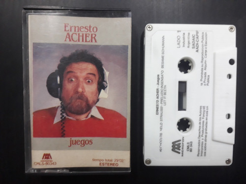 Ernesto Acher - Juegos - Cassette