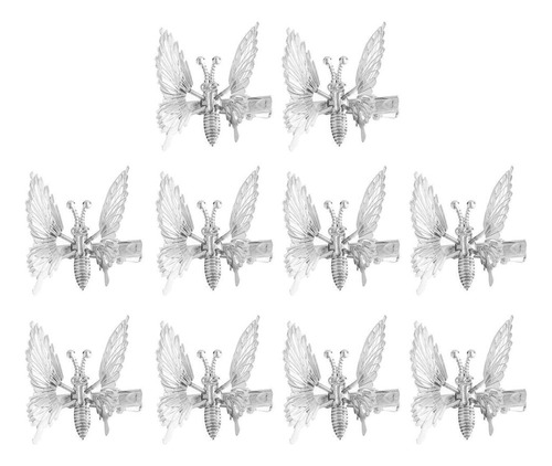 (s) Pinzas Móviles En 3d Para Mariposas, Pinzas Para El Pelo