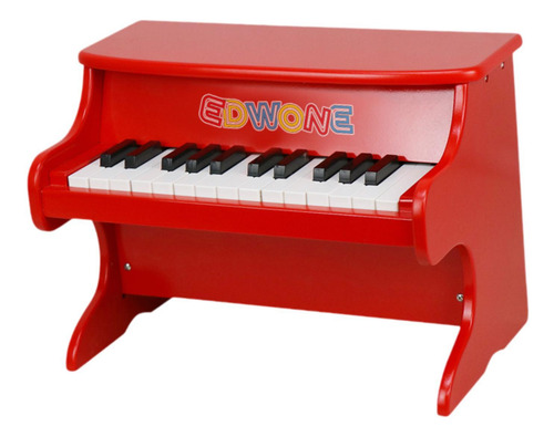 A Tocar El Piano. Primer Mini Piano De Madera De 25 Teclas.