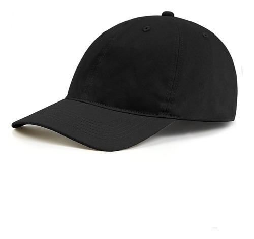 Gorra De Béisbol Para Hombre Con Espalda Cerrada, Sombreros Soft Crown-black Ch