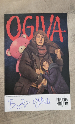 Hq Ogiva Pipoca E Nanquim C Bookplate Autografado (Usado)