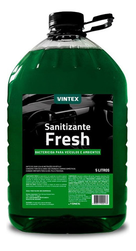 Sanitizante Aromatizante Fresh 5l Vintex By Vonixx