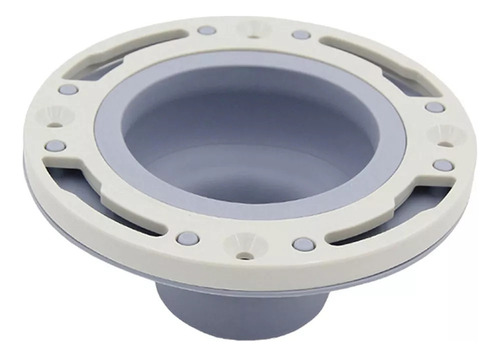 Apt Tubo De Desagüe De Inodoro Con Anillos De Brida Gris -