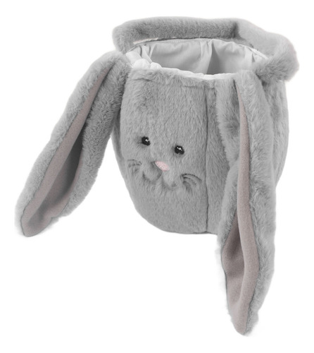 Cesta De Felpa Con Diseño De Conejo De Pascua Para Niños, Bo