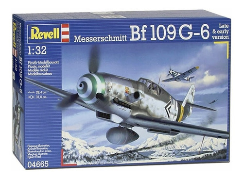 Messerschmitt Bf 109 G-6 - Escala 1/32 Revell 04665