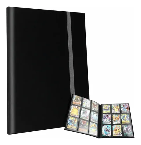 Fichário Álbum Para Cartas Pokémon - 360 Cartas Pasta Otug