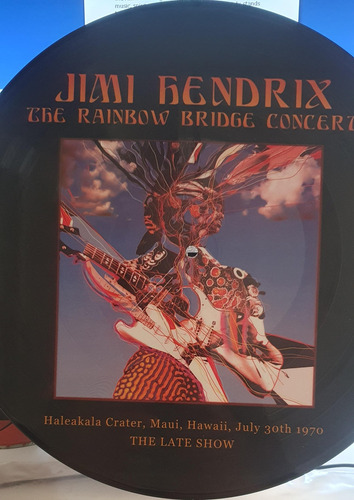 Lp Vinil - Jimi Hendrix - The Rainbow Bridge Concert (Usado)