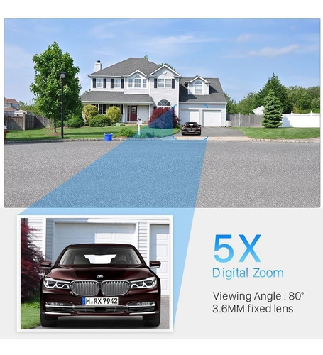 Camara Ip Wifi Exterior Inalambrica 2 Mp Zoom 5x Ml9754
