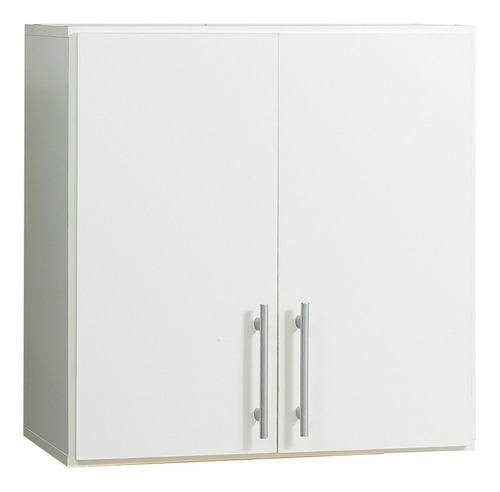 Alacena 2 Puertas Melamina Blanca 60cm Lavadero Cocina *