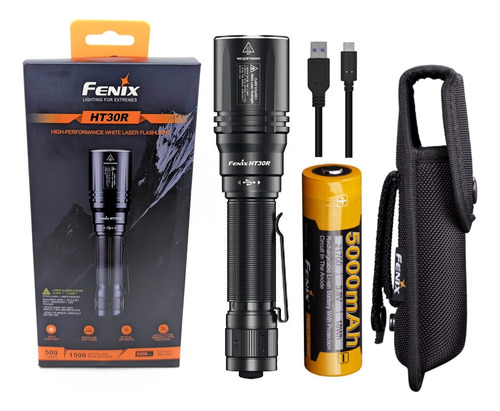 Linterna Laser Fenix Ht30r 500 Lumens 1500 Mts + Bateria