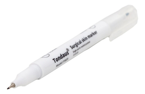 Caneta Marcadora Microblading Cirúrgica Ponta Dupla 1un 