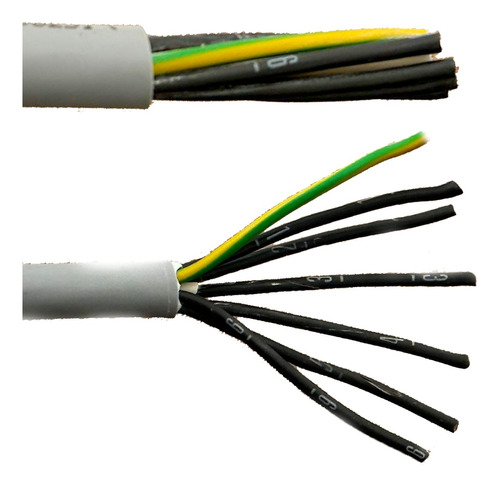 Cable Multiconductor 7 Vías 18awg / 7g1 Mm2 - [ 70 Metros ]