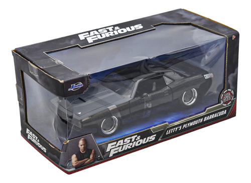 Fast And Furious Lettys Plymouth Barracuda 1:24 Jada Da
