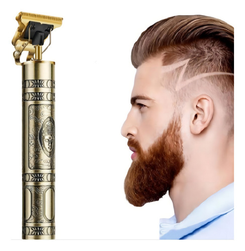 Máquina de acabado de barba con detalles inalámbricos y recargable