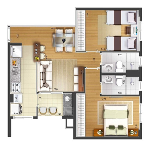 Imagem 18 de 21 de Apartamento - Ap00724 - 70610955