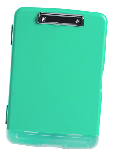 Organizador De Documentos Elegante Con Compartimento Verde