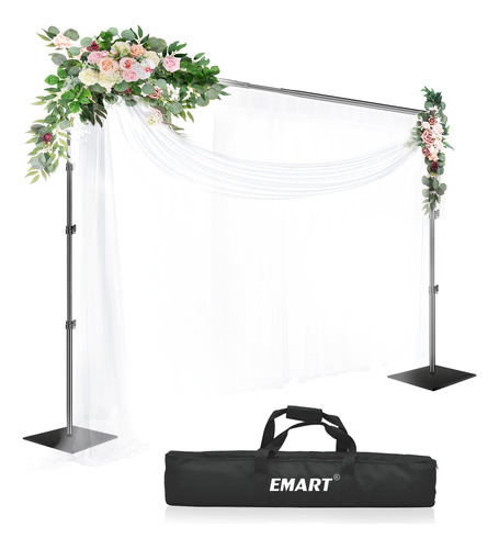 Emart Soporte De Fondo Resistente De 8.5 X 10 Pies (alto X A