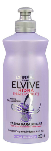 Crema Para Peinar Loreal Elvive Hidra Hialurónico Anti-frizz